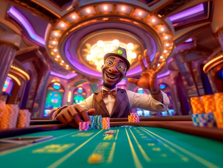 Sesi permainan Baccarat dealer live dengan grafis tajam dan interaksi responsif